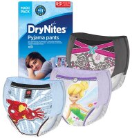 HUGGIES DryNites PYJAMA PANTSGirls 4-7 Jahre(4x16Stk)
