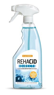 Ultrana Flächendesinfektionsreiniger RehaCID DIRECT 500ml (VPE: 12Stück)>>>>