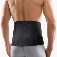Bort Rückenbandage VarioBasic, ohne Pelotte>>>>Farbe: schwarz Gr. S