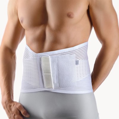 Bort Rückenbandage VarioBasic, ohne Pelotte>>>>Farbe: schwarz Gr. L