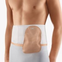 Bort Stoma-Bandage weiß 15cm,Gr.S,