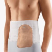 Bort Stoma-Bandage weiß 15cm,Gr.L,
