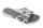 Damen-Pantolette SAMELA, grau>>>>Gr. 41