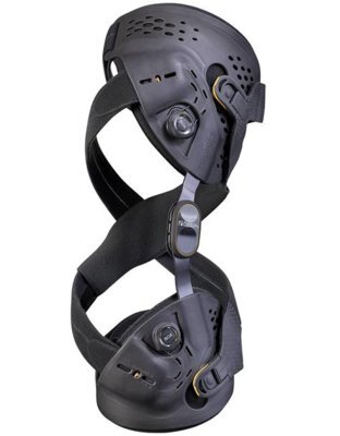 Knieorthese Unloader One X lateral, schwarz>>>>Gr. L/XL links