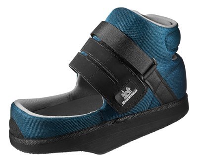 Vorfußentlastungsschuh STOCKHOLM mit langer Sohle, blau-schwarz>>>>Gr. L