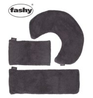 Wärmekissen m.Kuschelbezug,17x30cm anthrazit(Fashy),