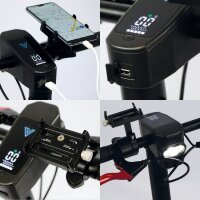 Velix E-Kick 20, V.2021 E-Scooter nach EkFV plus Velix Lenkertasche