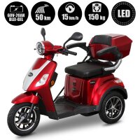 E-Trike 15 V.2 Blei-Gel, Rot