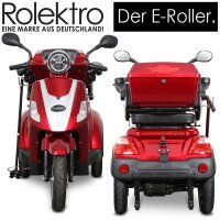 E-Trike 15 V.2 Blei-Gel, Rot