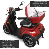 E-Trike 15 V.2 Blei-Gel, Rot