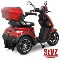 E-Trike 15 V.2 Blei-Gel, Rot