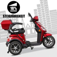 E-Trike 15 V.2 Blei-Gel, Rot