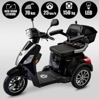 E-Trike 25 V.3 Lithium, Schwarz