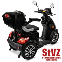 E-Trike 25 V.3 Lithium, Schwarz