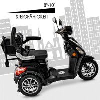 E-Trike 25 V.3 Lithium, Schwarz