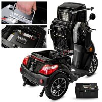 E-Trike 25 V.3 Lithium, Schwarz