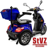 E-Trike 25 V.3 Lithium, Blau