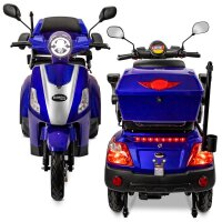 E-Trike 25 V.3 Lithium, Blau
