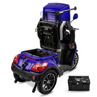 E-Trike 25 V.3 Lithium, Blau
