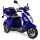 E-Trike 25 V.3 Lithium, Blau