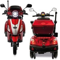 E-Trike 25 V.3 Lithium, Rot