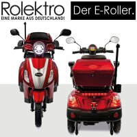 E-Trike 25 V.3 Lithium, Rot
