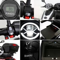 Rolektro E-Trike 25 V.2 Blei-Gel, Schwarz