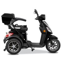 Rolektro E-Trike 25 V.2 Blei-Gel, Schwarz