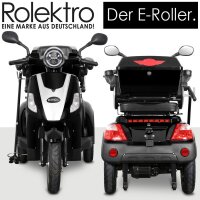 Rolektro E-Trike 25 V.2 Blei-Gel, Schwarz