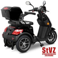 Rolektro E-Trike 25 V.2 Blei-Gel, Schwarz