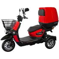 Rolektro E-Carrier 25 V.2 Blei-Gel, Rot, mit XXL-Koffer