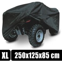 Quad ATV Abdeckplane XL 250x125x85cm - Fahrzeug Outdoor Abdeckung Abdeckhaube Schutzhülle Cover Plan
