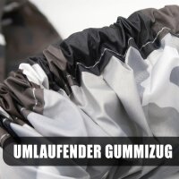 Quad ATV Abdeckplane XL 250x125x85cm - Fahrzeug Abdeckung Abdeckhaube Schutzhülle Cover Plane Winter
