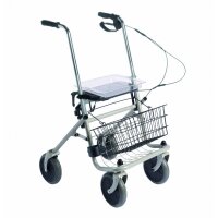 Rollator verl. Schieber. EHB liund Einhandbedienung...