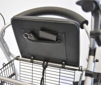 LR53Leichtgewicht Rollator,Farbe silber, Sitzhöhe 53cm