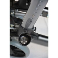 LR-XFaltbarer Leichtgewicht Rollator, Sitzhöhe 58cm