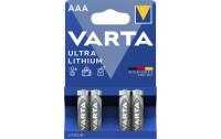 Micro-Batterie VARTA Professional Lithium, Typ AAA/6103, 4er-Blister