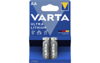 Mignon-Batterie VARTA Professional Lithium, Typ AA/6106, 2er-Blister