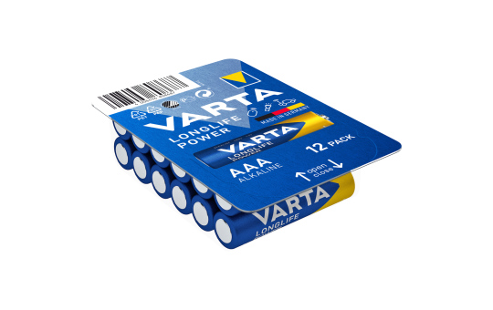 Micro-Batterie VARTA HIGH ENERGY 1,5V, Typ AAA/LR03, 12er-Pack