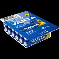 Micro-Batterie VARTA HIGH ENERGY 1,5V, Typ AAA/LR03,...