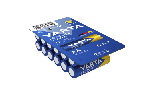 Mignon-Batterie VARTA HIGH ENERGY 1,5V, Typ AA/LR6, 12er-Pack
