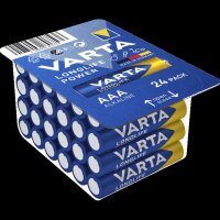 Micro-Batterie VARTA HIGH ENERGY 1,5V, Typ AAA/LR03, 24er-Haushaltspack