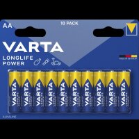 Mignon-Batterie VARTA HIGH ENERGY 1,5V, Typ AA, 10er-Blister