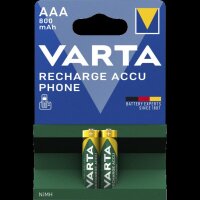 Micro-Akku VARTA Phone Power, Ni-MH, 800mA, Typ AAA, 2er-Blister