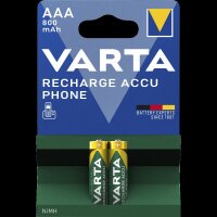 Micro-Akku VARTA Phone Power, Ni-MH, 800mA, Typ AAA, 2er-Blister