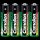 Mignon-Batterie CAMELION Super Heavy Duty, 1,5 V, Typ AA/R6, 4er-Pack