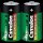 Mono-Batterie CAMELION Super Heavy Duty, 1,5 V, Typ D/R20, 2er Pack