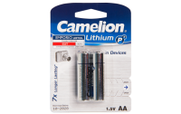 Mignon-Batterie CAMELION Lithium 1,5V, Typ AA/FR6,...