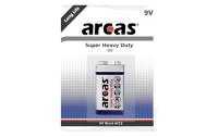 Block-Batterie Super Heavy Duty 9V, Typ 6F22, 1er-Blister