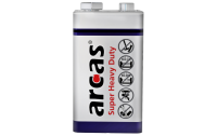 Block-Batterie Super Heavy Duty 9V, Typ 6F22, 1er-Blister